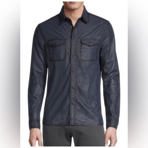 John Varvatos Izzy goat suede Jacket. Size EU 44 USA 34 Small BNWT $698